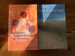 2 Astrologie Bücher « Das Composit » und Zinnel